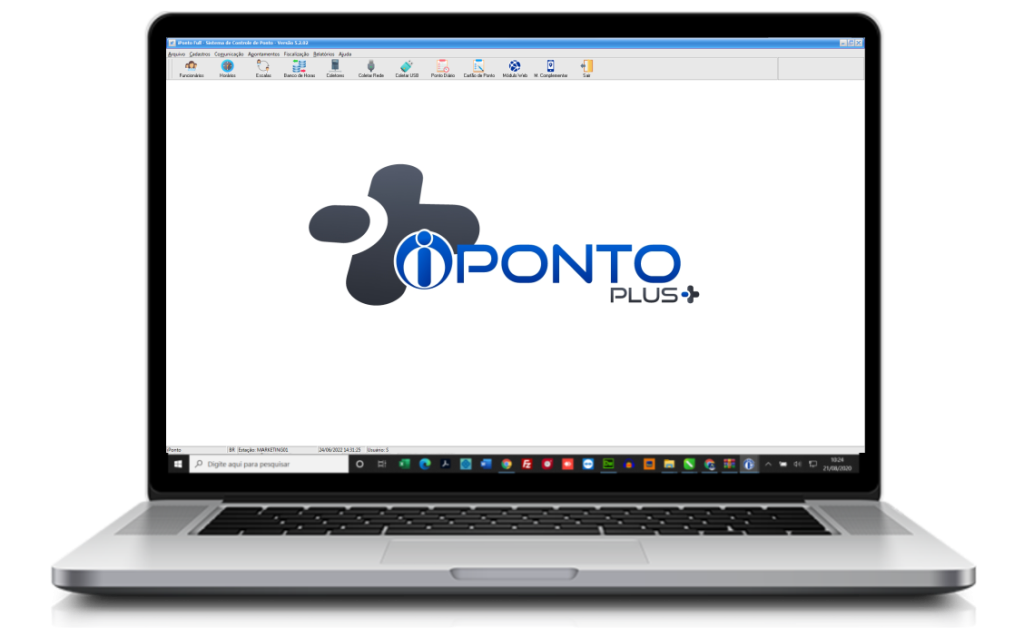 Tela principal do iPonto Plus